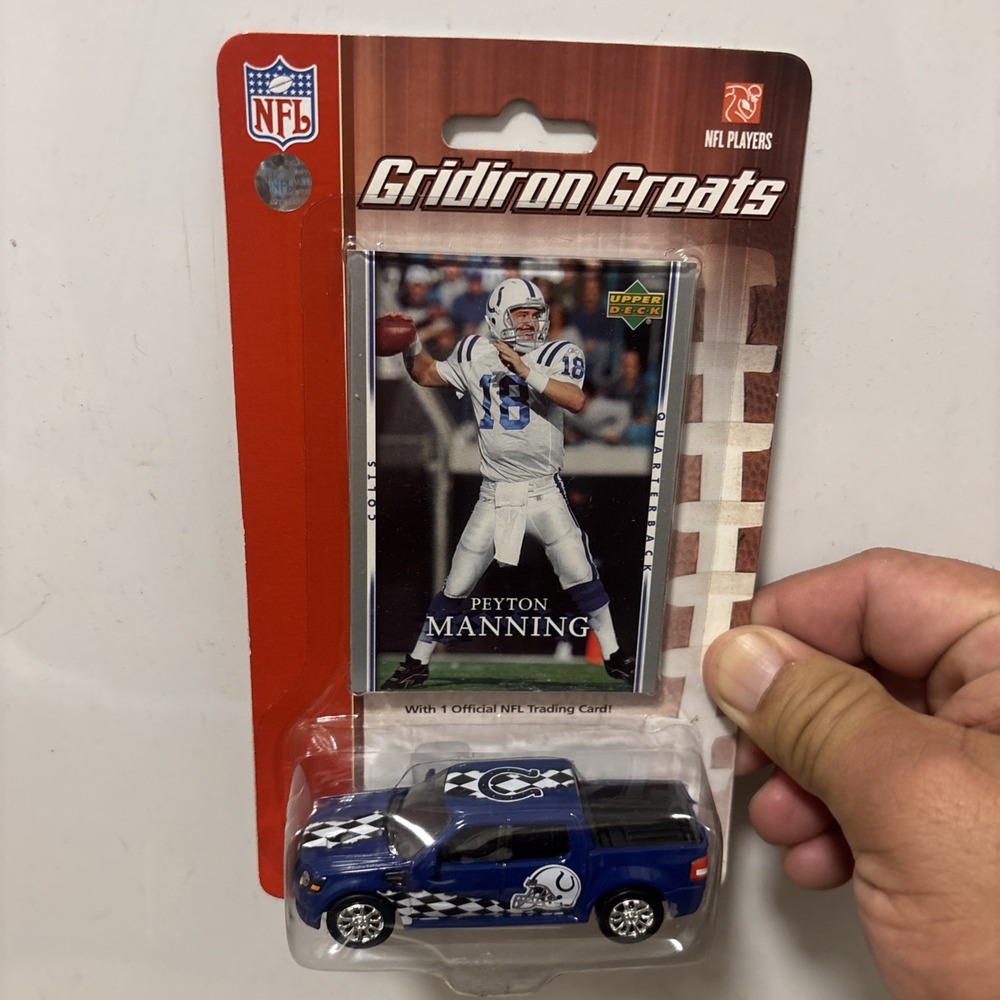 Upper Deck NFL GRIDIRON GREATS 1:64 FORD TRUCK‎ MANNING Indianapolis Colts